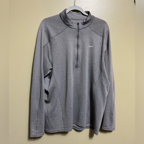 Patagonia Quarter Zip Top in Grey, Size XL - Picture 1 of 4
